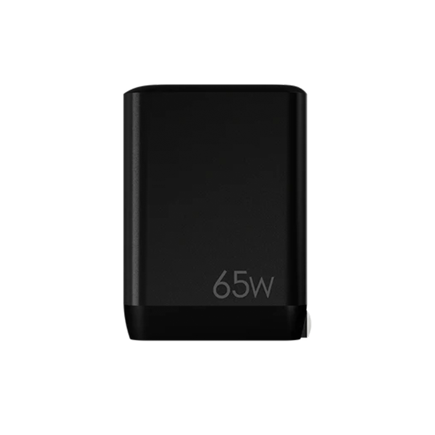 65W Triple-Port GaN Compact Wall Fast Charger, Dual Type-C Plus USB-A Multi-Device Power Adapter With Wide Global Voltage Input