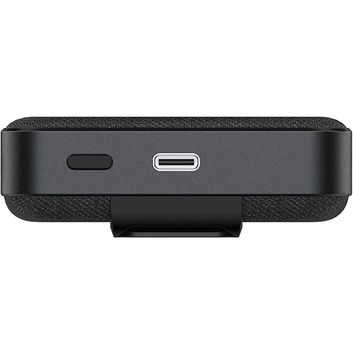 10000Mah Magnetic Wireless External Battery Pack, Fabric Wrapped Portable Charger With Foldable Adjustable Stand, Built-In Ac Plug And Digital Power Percentage Display