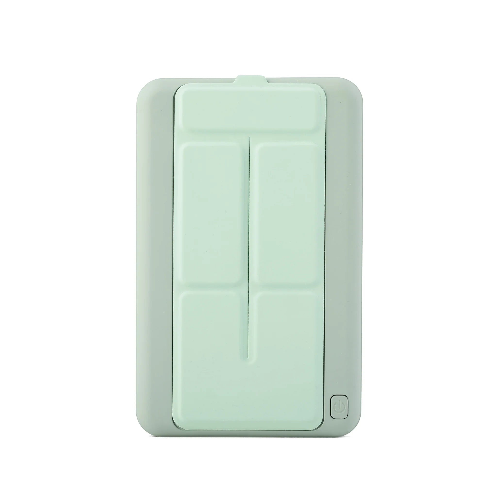 5000Mah Magnetic Wireless Portable Power Pack, Foldable Integrated Kickstand External Battery Pack With Dual Output Ports And Multi Pastel Color Options