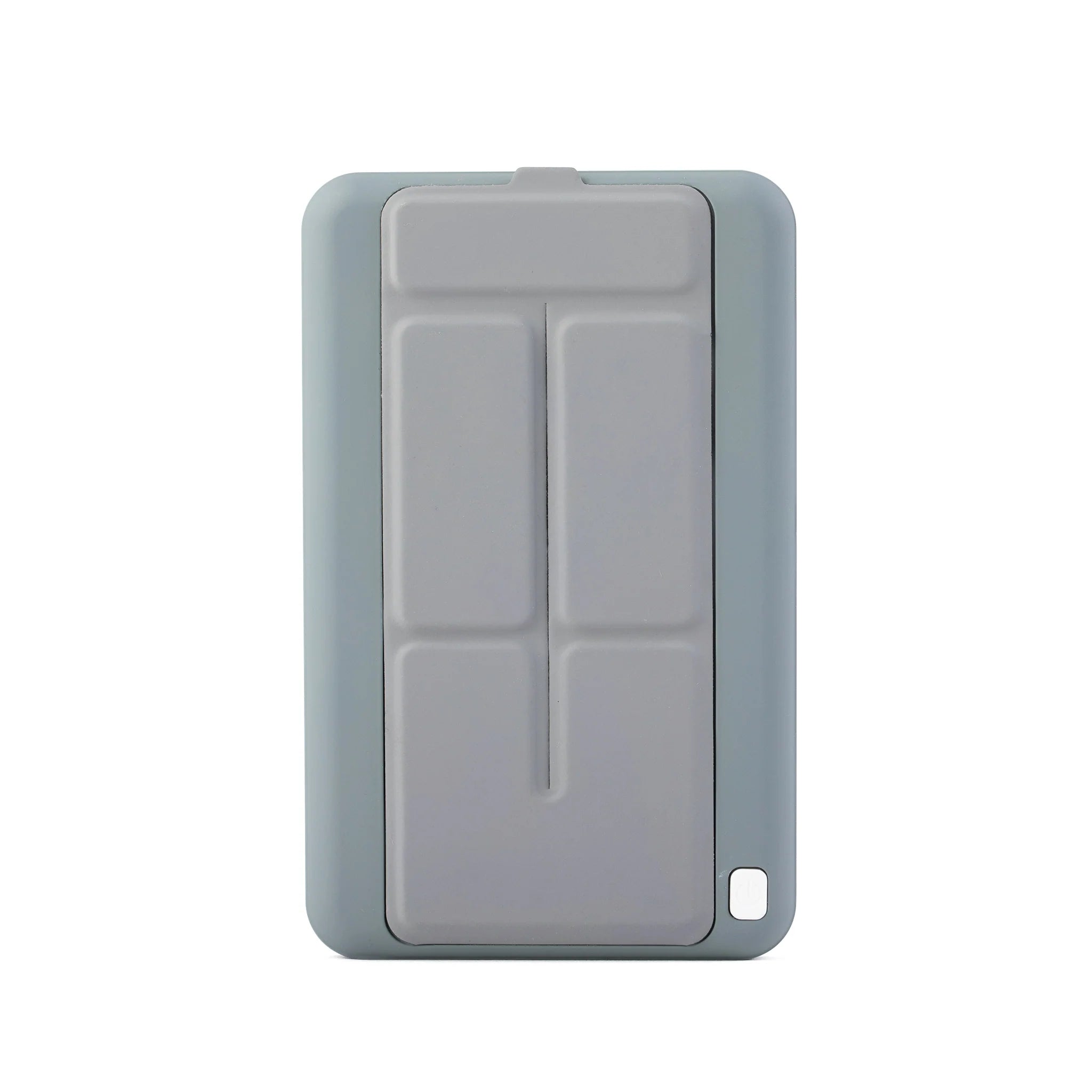 5000Mah Magnetic Wireless Portable Power Pack, Foldable Integrated Kickstand External Battery Pack With Dual Output Ports And Multi Pastel Color Options
