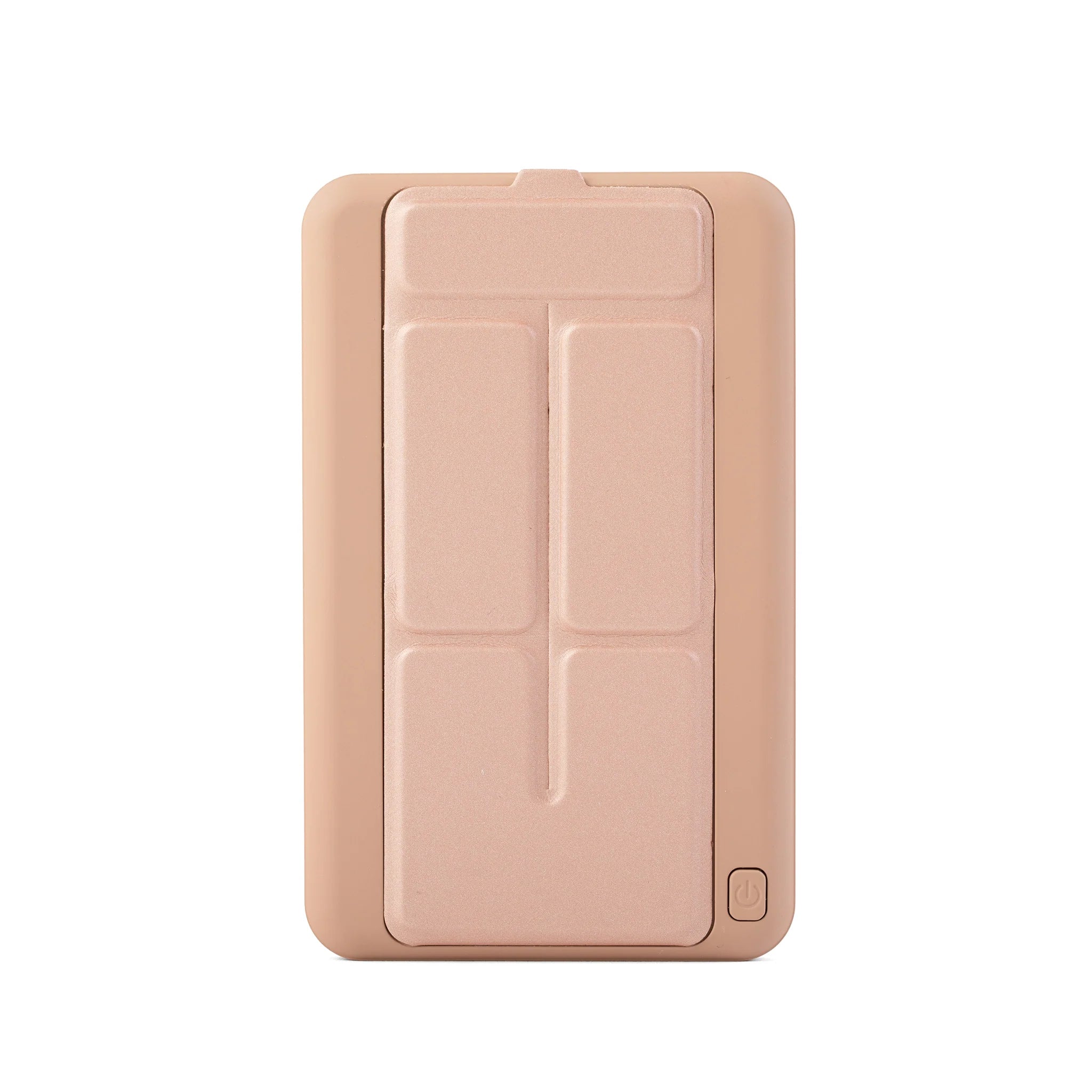 5000Mah Magnetic Wireless Portable Power Pack, Foldable Integrated Kickstand External Battery Pack With Dual Output Ports And Multi Pastel Color Options