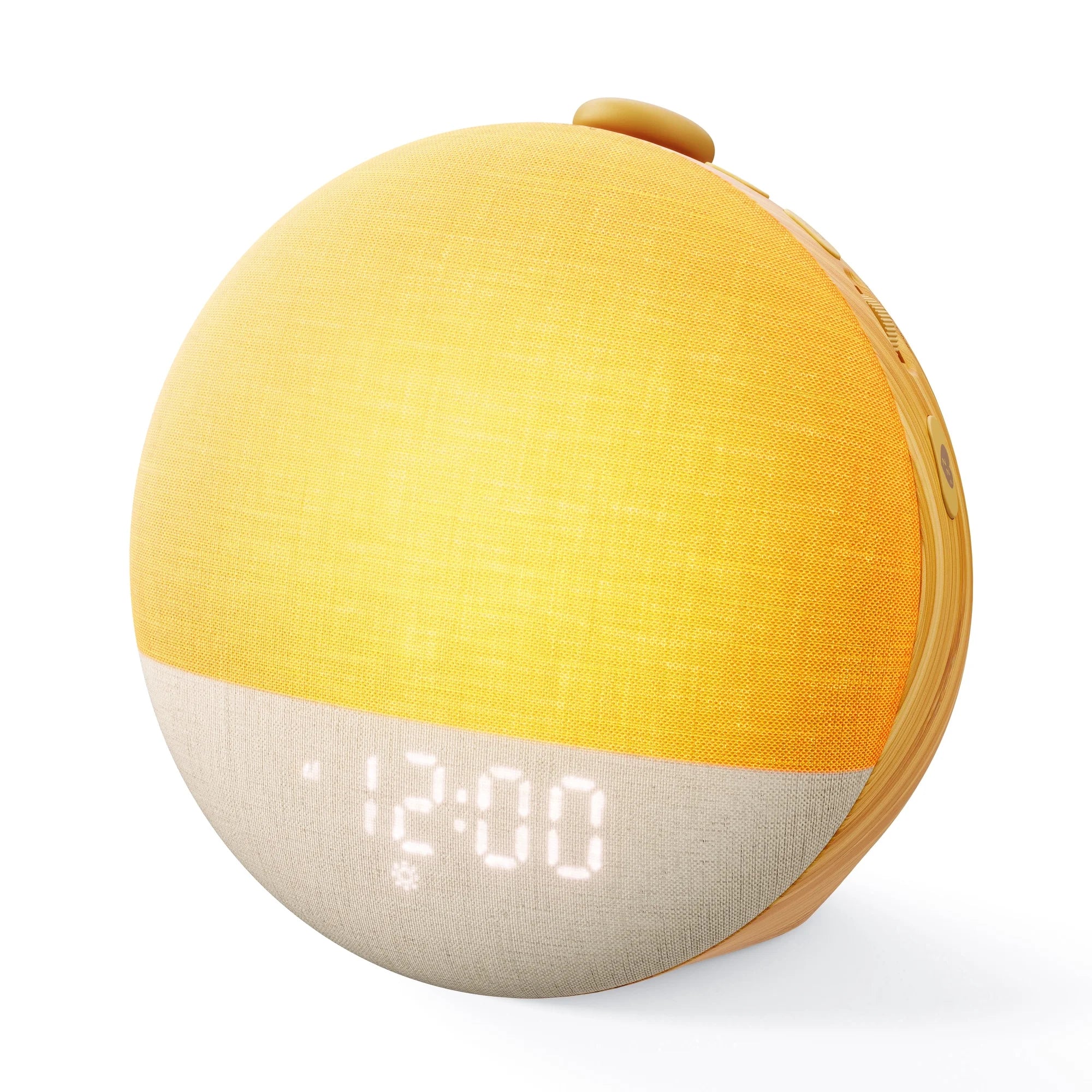 All-In-One Sunrise Wake Light Digital Timepiece, Integrated White Noise Sleep Sound Machine With Multi-Tone Library, Dimmable Ambient Lamp And One-Tap Quick Preset Mode