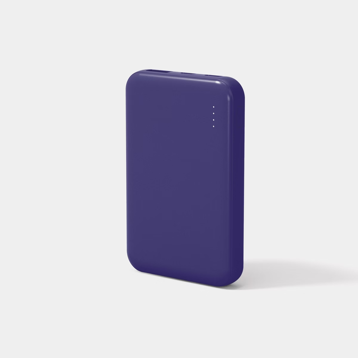 5000Mah Slim Multi-Port Portable External Battery Pack, Dual-Device Simultaneous Charging Power Bank With Triple Connection Ports And Pastel Color Options