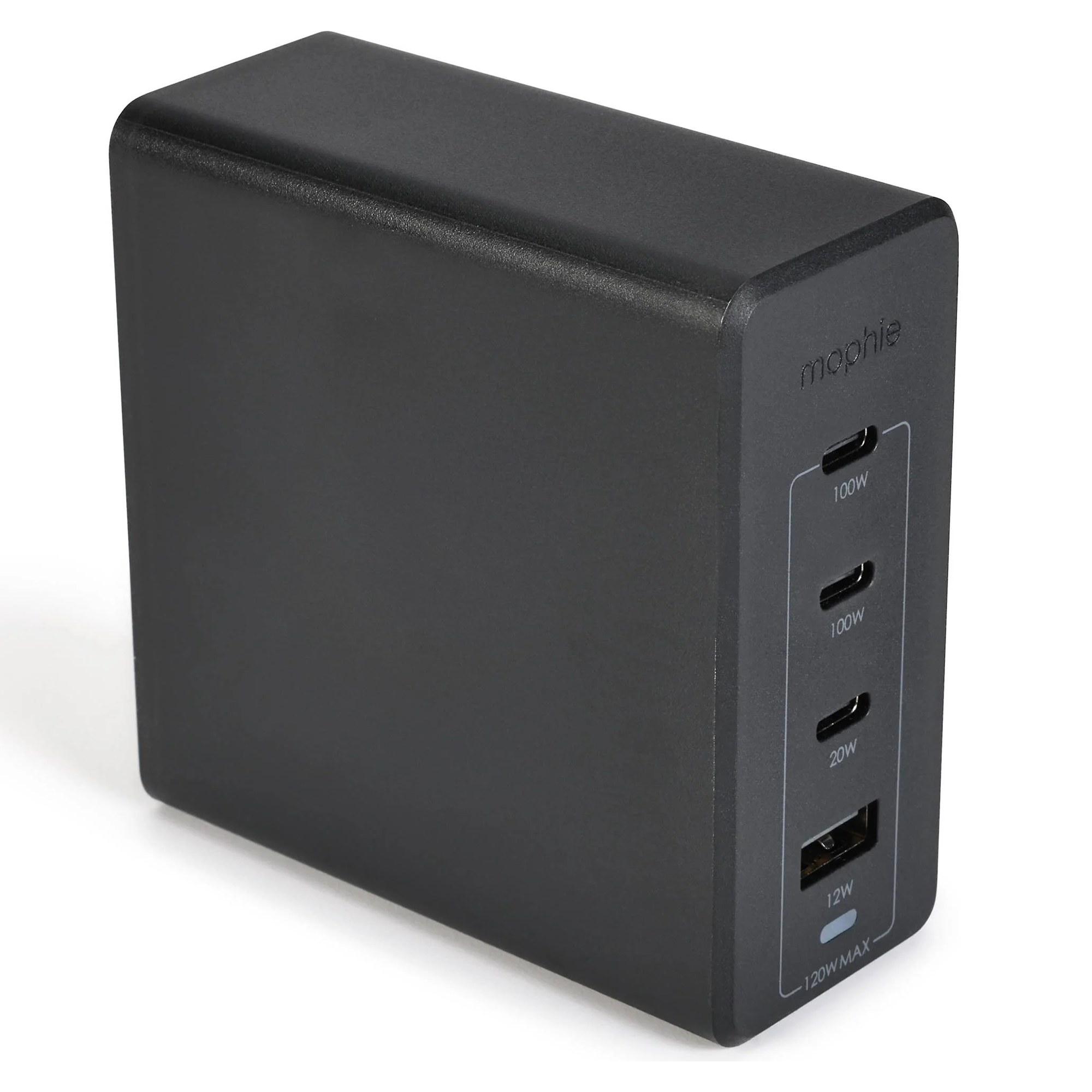120W Desktop Multi-Port GaN Charging Station, Four-Output AC Power Hub With Three Type-C Ports And Single USB-A Port
