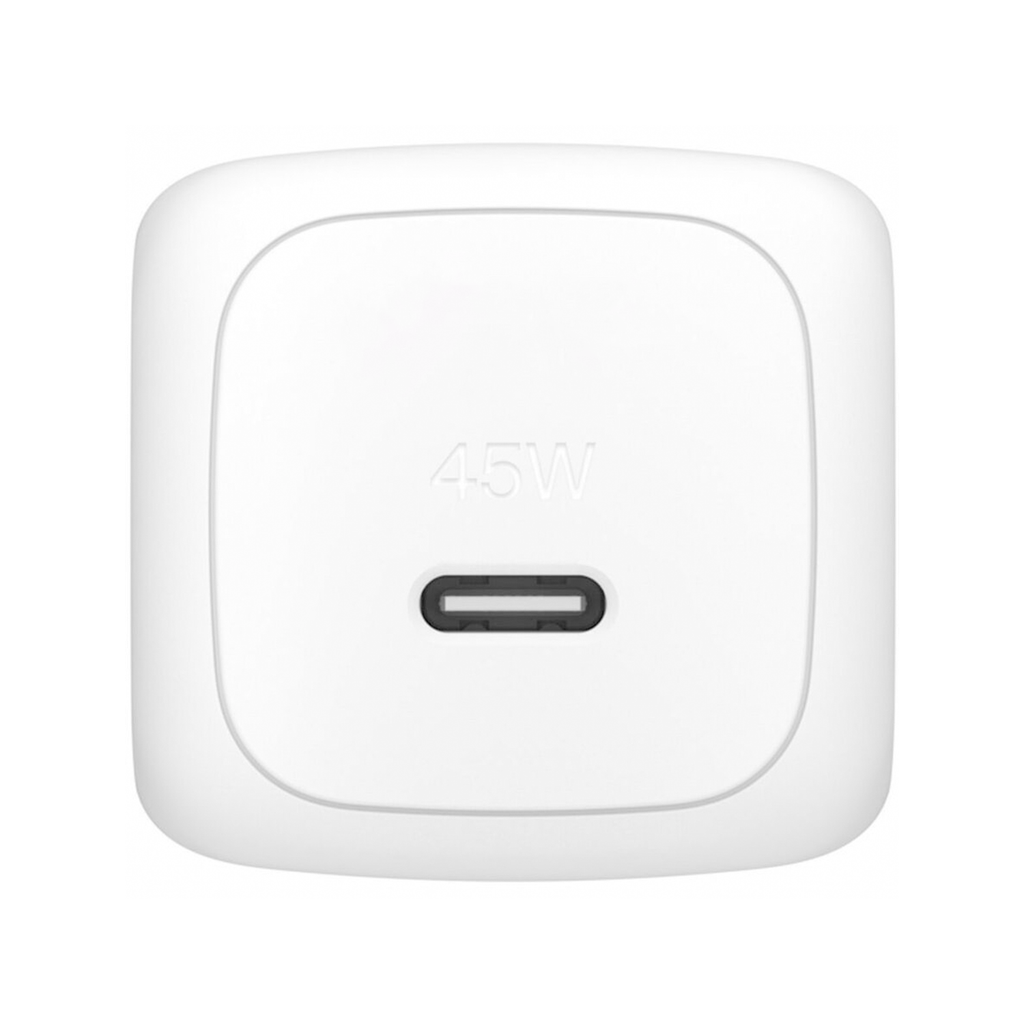 45W Single Port USB-C Compact Travel Wall Charger, Foldable Plug PD 3.1 PPS Fast Charging Power Adapter